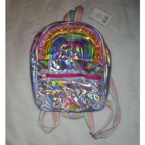 Holographic Mini Rainbow Bag